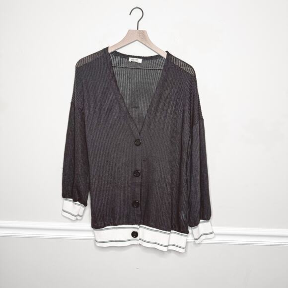 Blumin Apparel Black Lightweight Cardigan - Picture 1 of 7